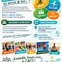 Retrouvez tous les détails de nos activités ici !